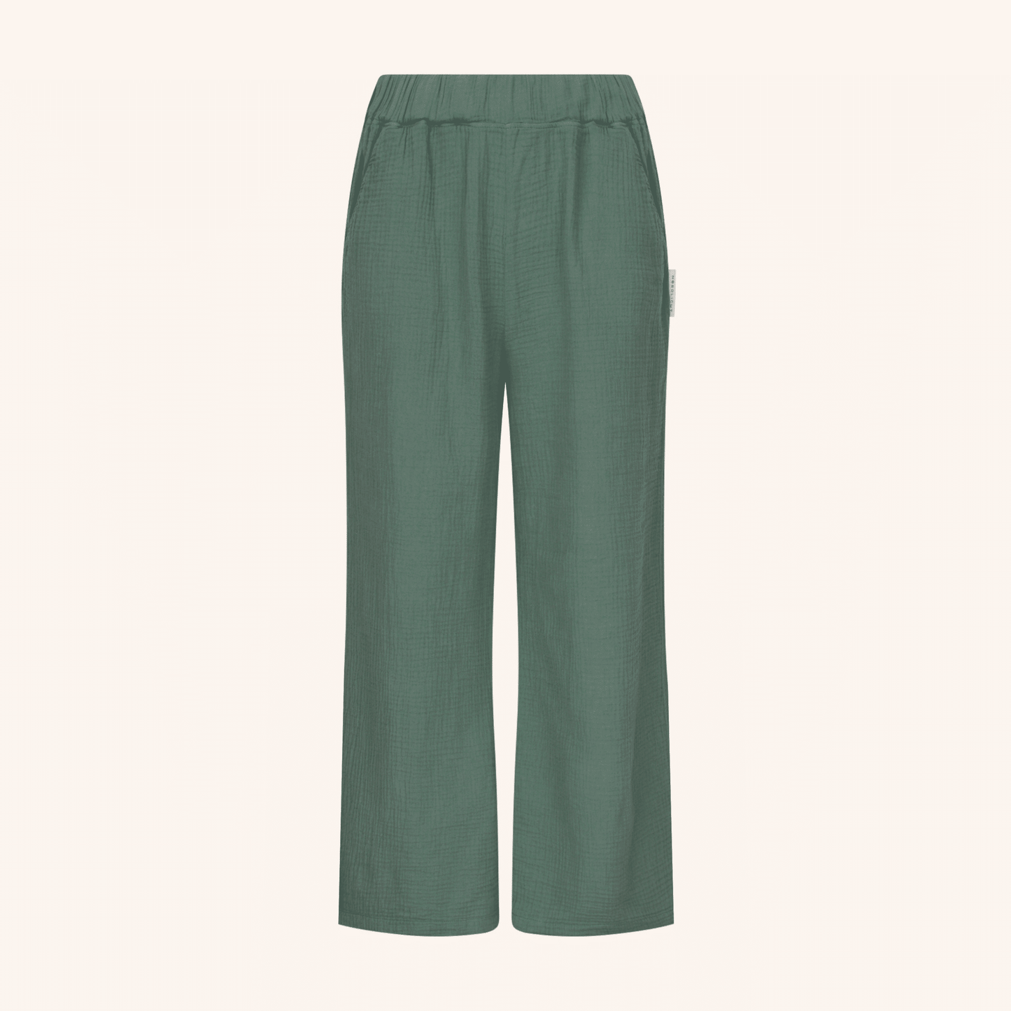 Musselin Hose Leja Grün | NORDLICHT