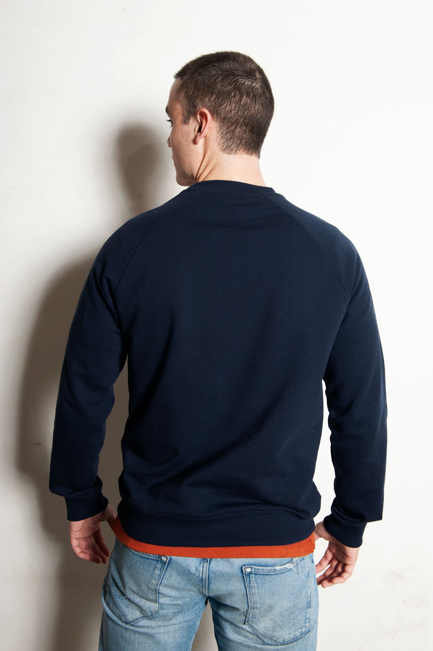 common|era sweater wale navyblue