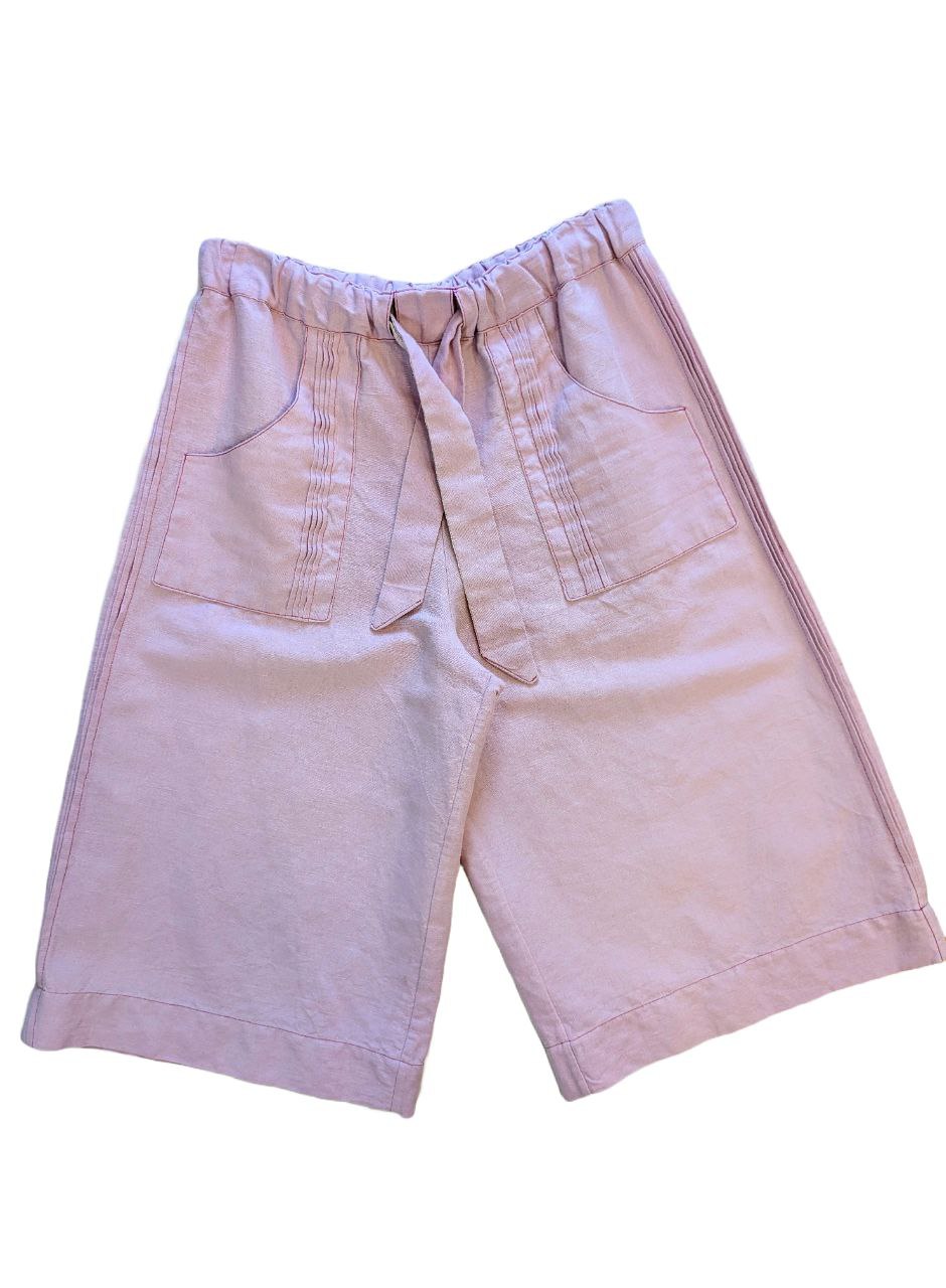 midi length trousers with pipings | BEAUTY OAK