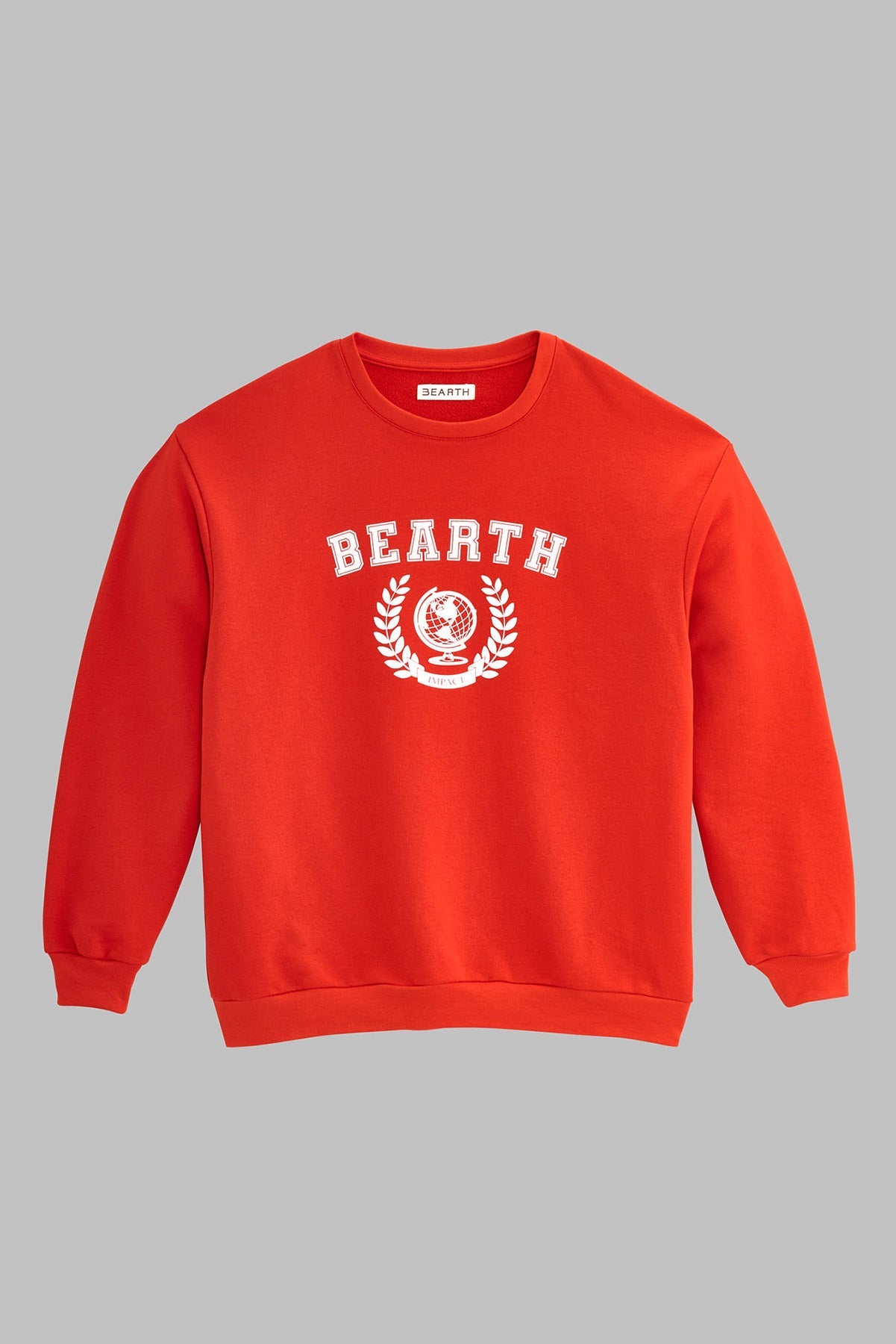 Sweatshirt Unisex College Print Bio-Baumwolle (w)