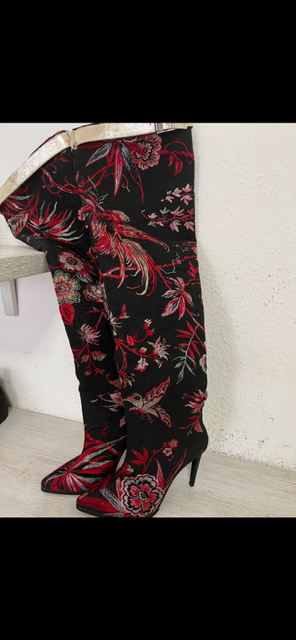 ladies high boots