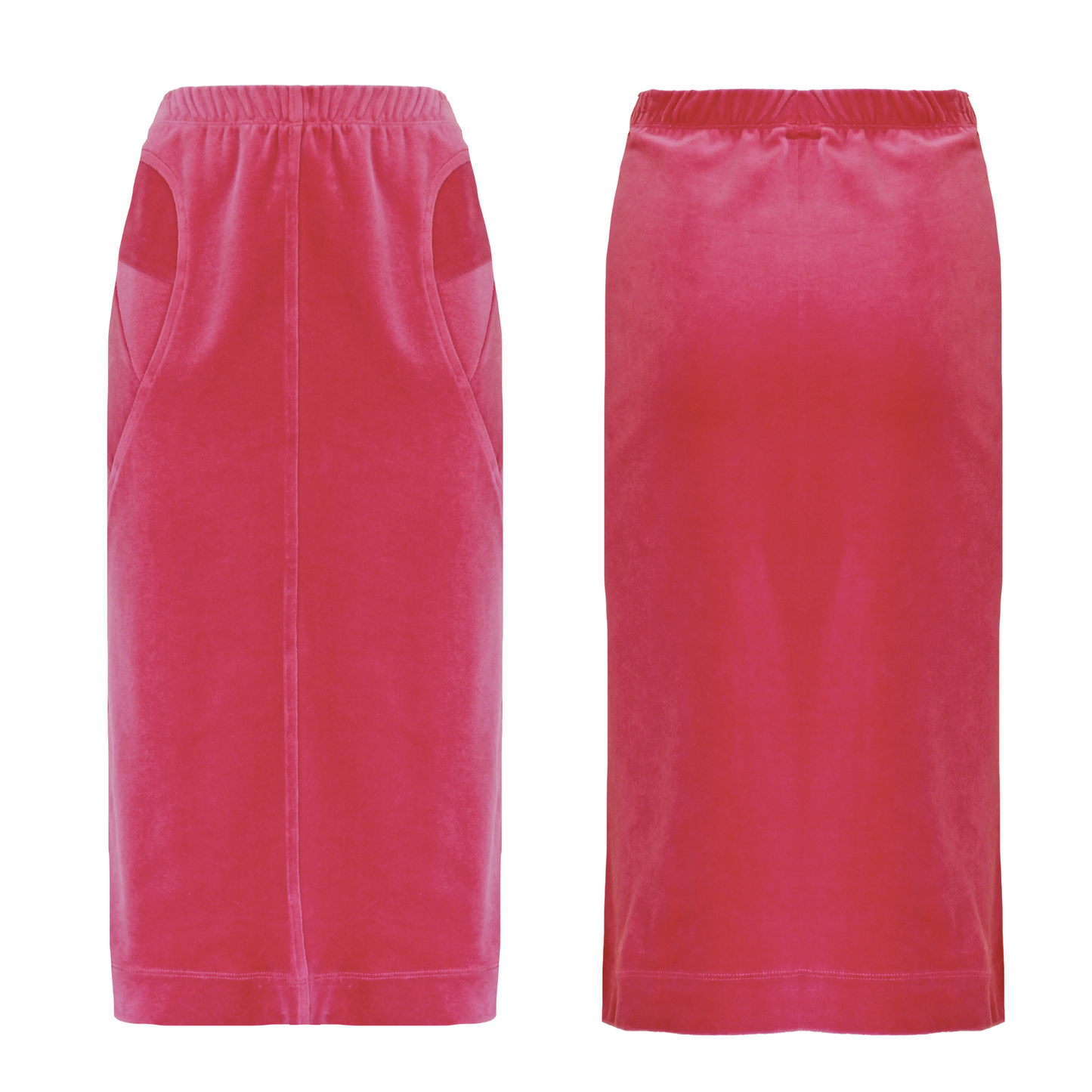 Abelone Wilhelmsen Crystal Skirt VELVET - Bubble Gum