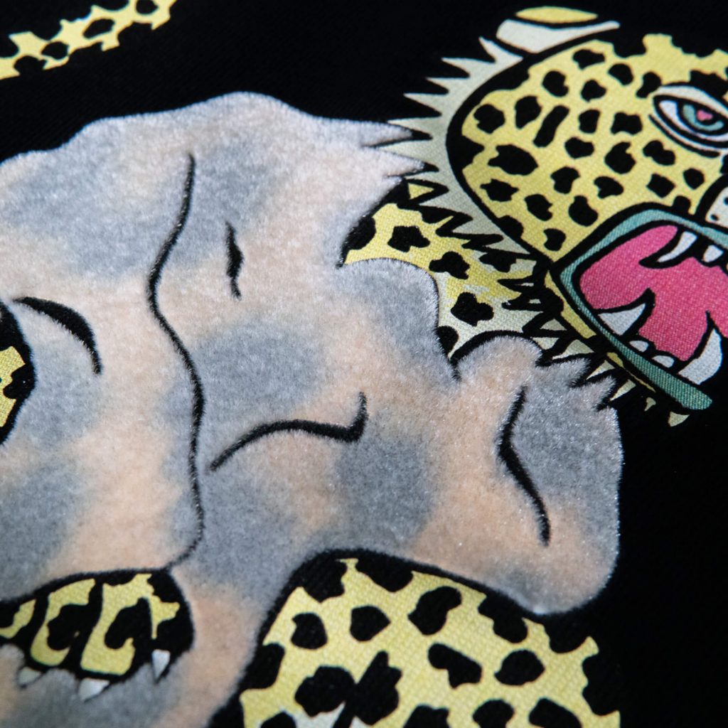 Amur Leopard Tee Black