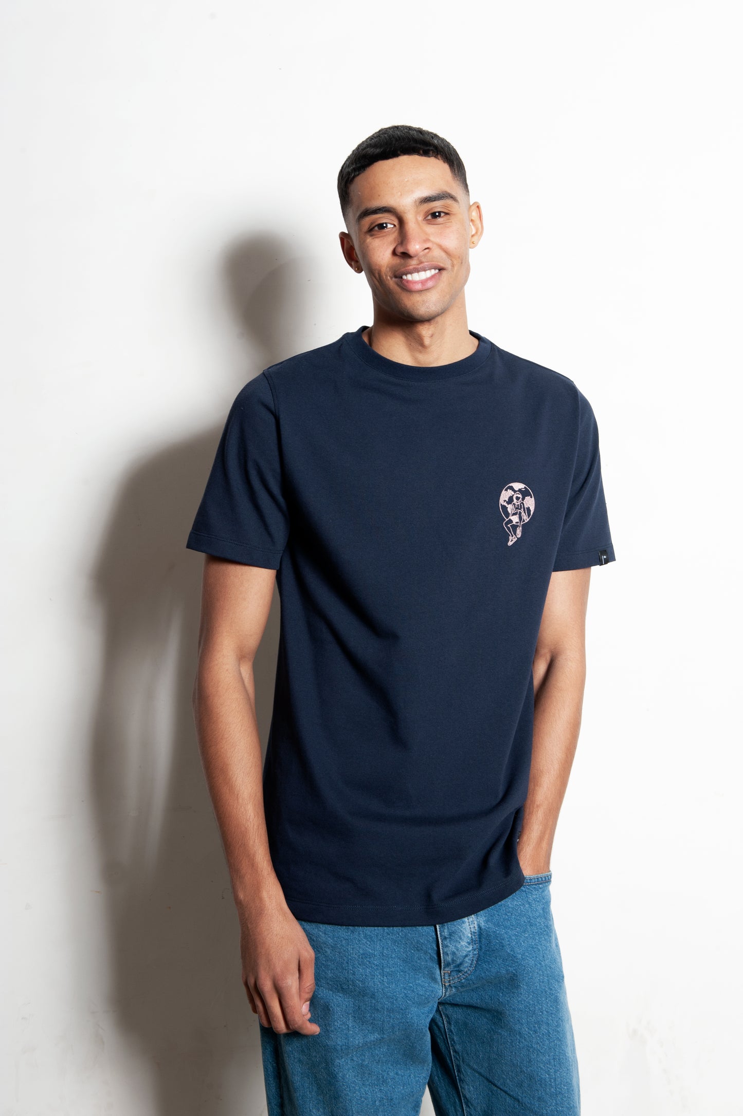 common|era t-shirt hiland navyblue