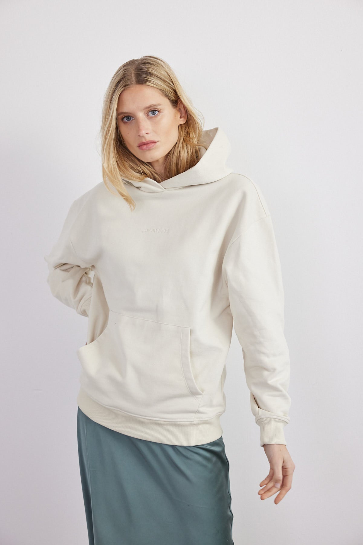 Hoodie Unisex Bio-Baumwoll Mix (w)