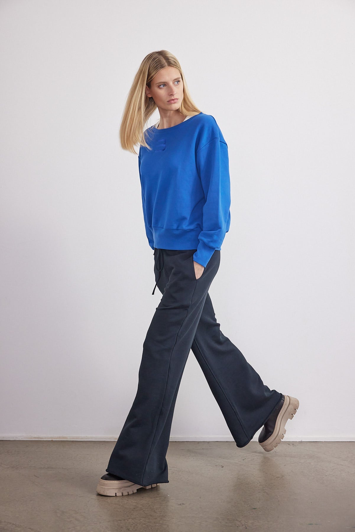 Flare Pant Women Bio-Baumwolle