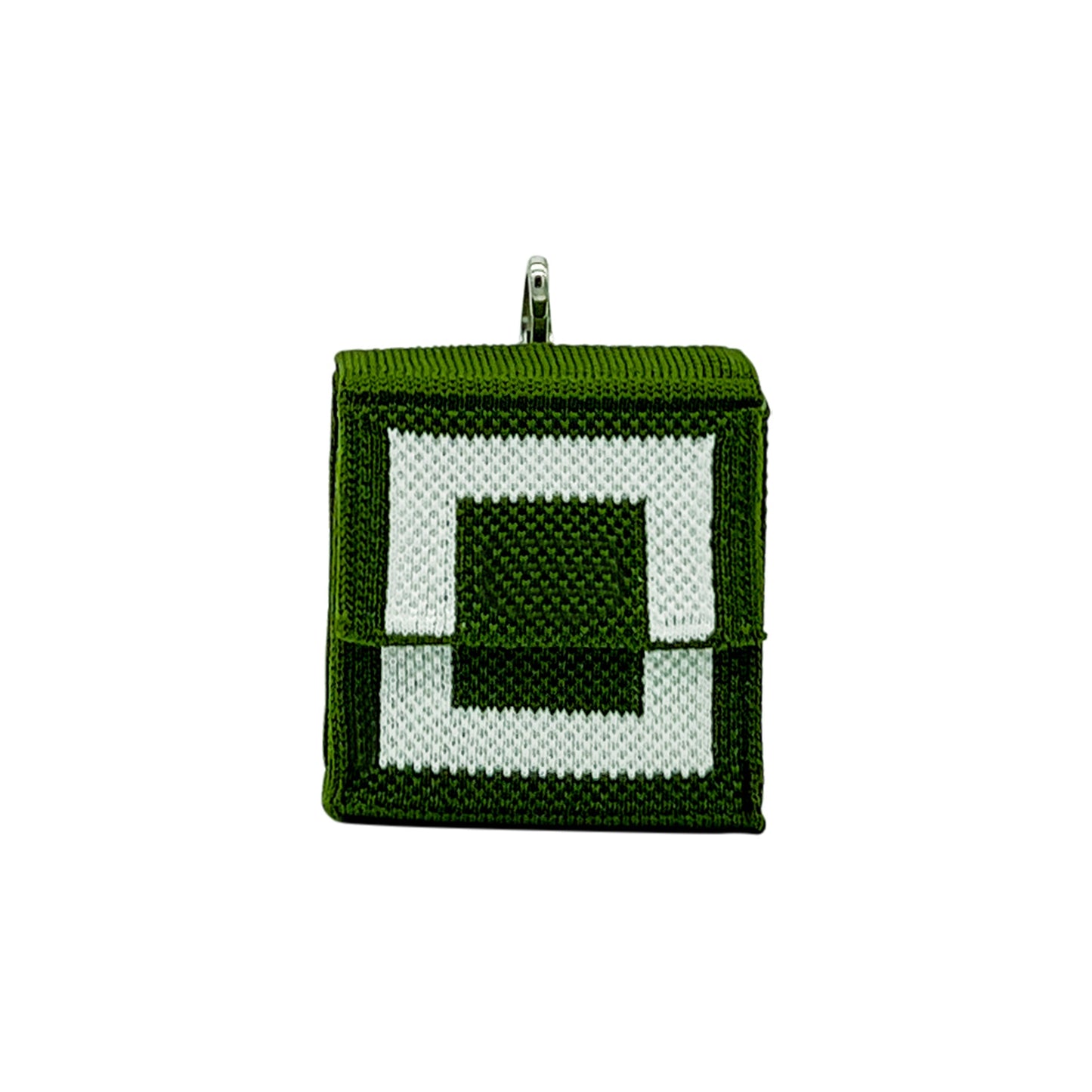 Monaco Mini Bag: Olive Green+White*