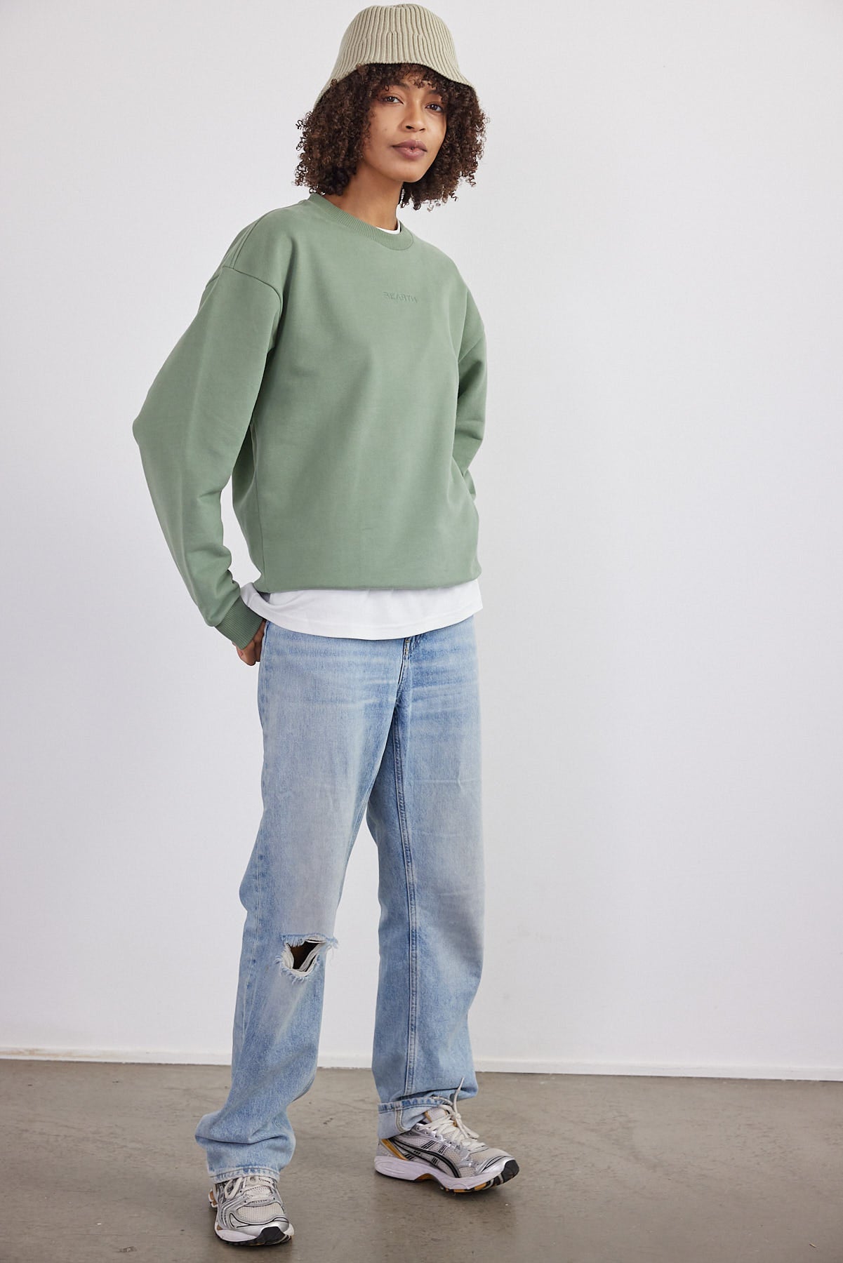 Sweatshirt Unisex Bio-Baumwoll Mix (w)