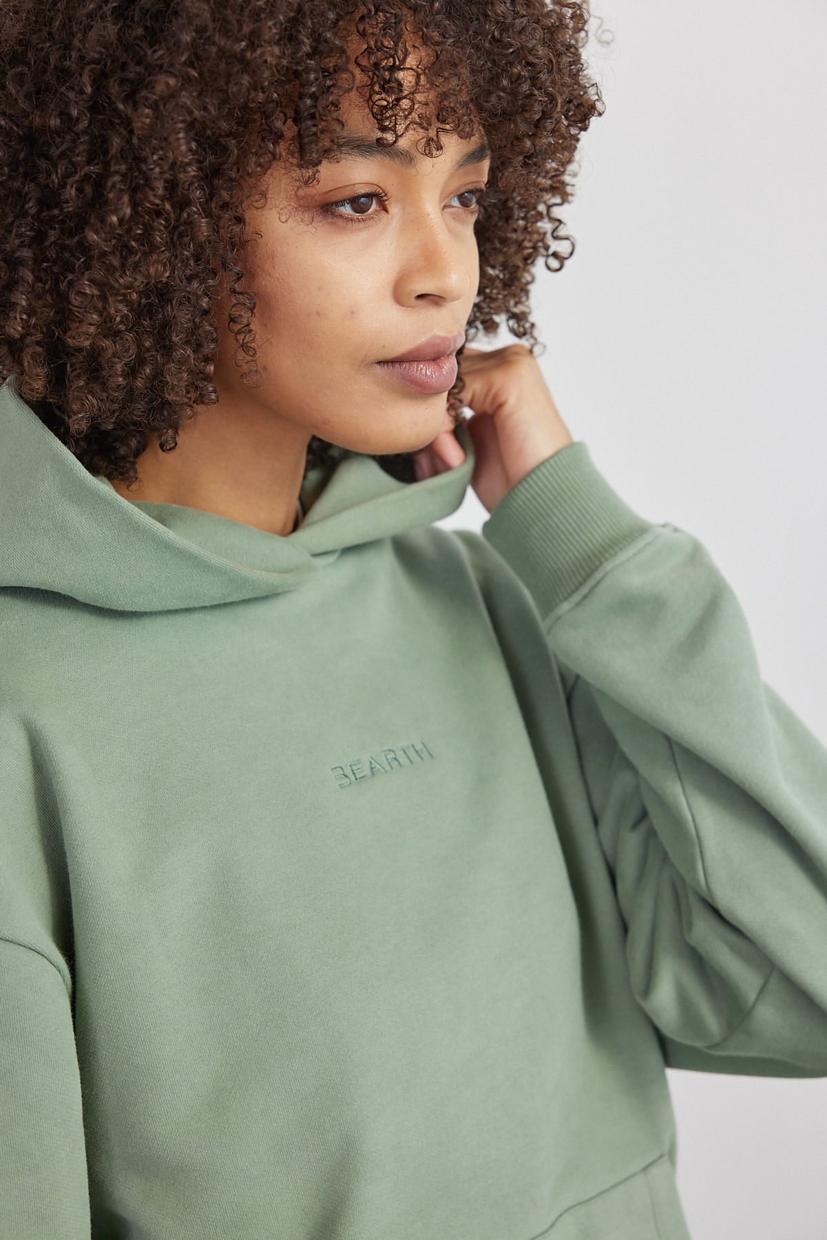 Hoodie Unisex Bio-Baumwoll Mix (w)