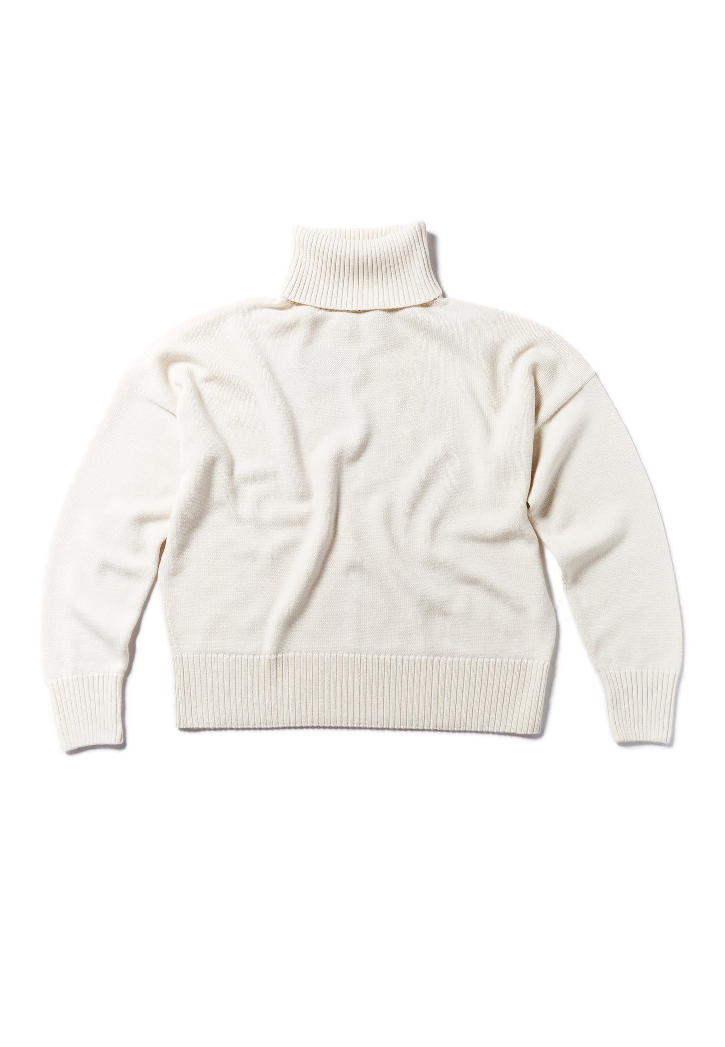 Heavy Turtle Neck. Cream