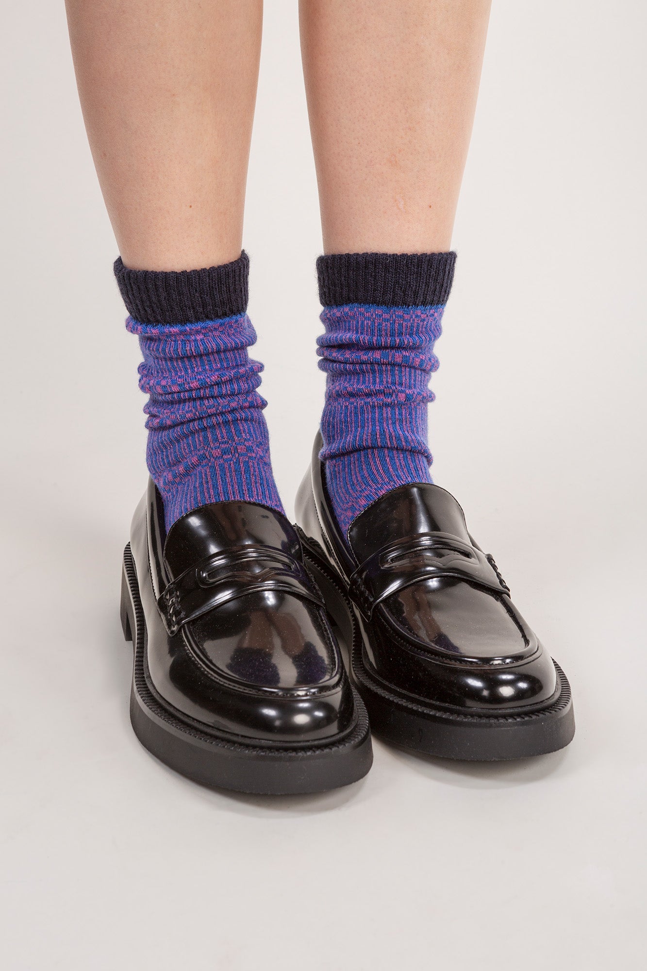 Socks Bauhaus purple