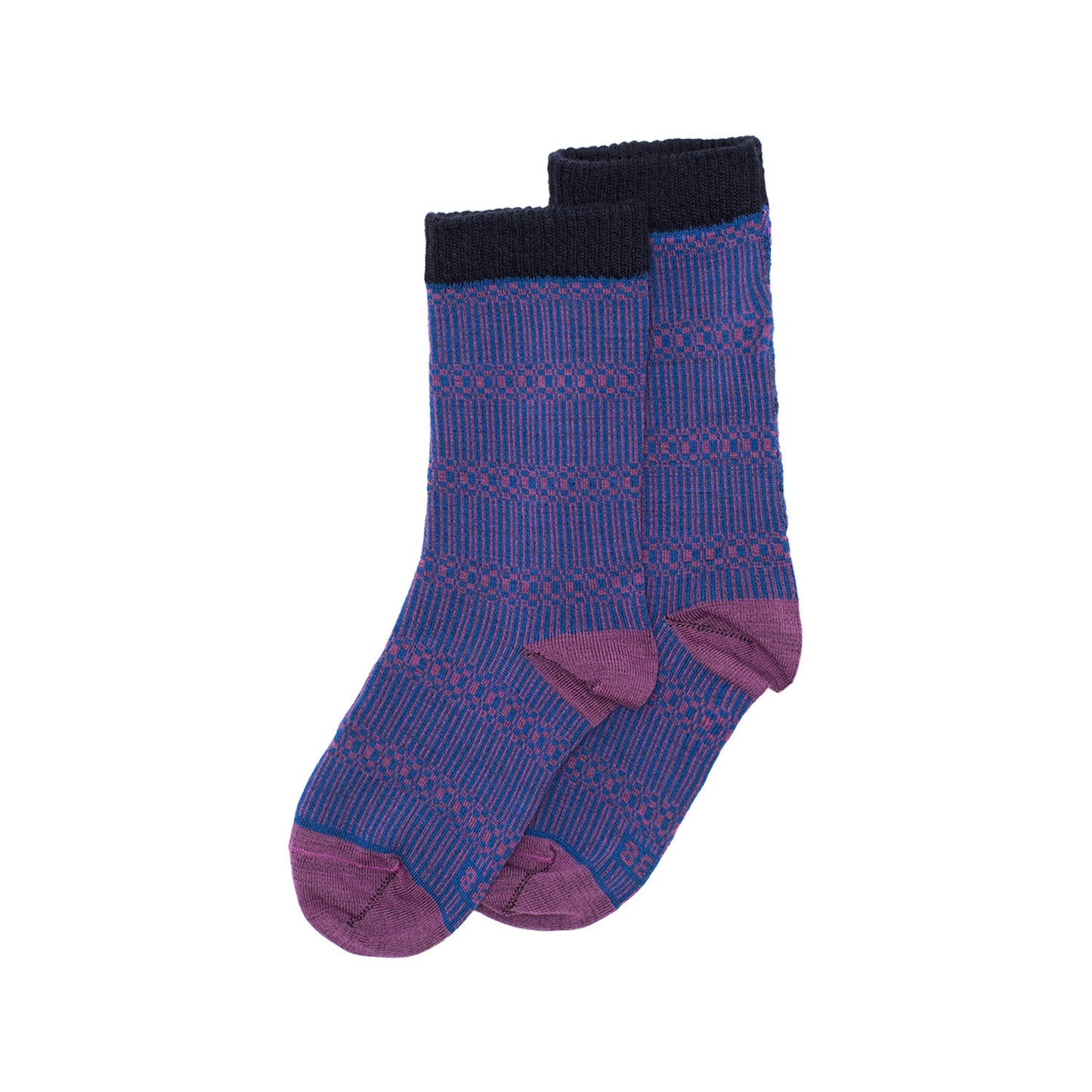 Socks Bauhaus purple