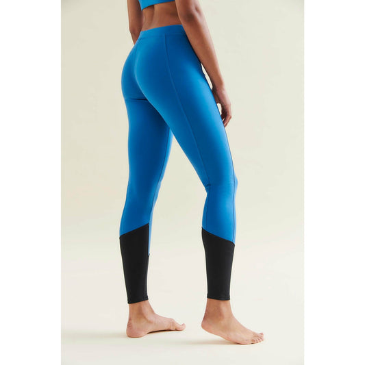 Easy Colour Block Leggings - Shoreline Blue/Caviar Black