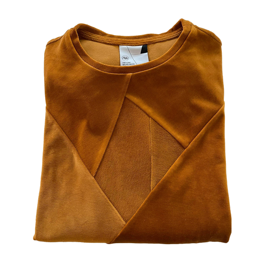 Abelone Wilhelmsen Crystal Sweatshirt VELVET - Caramel