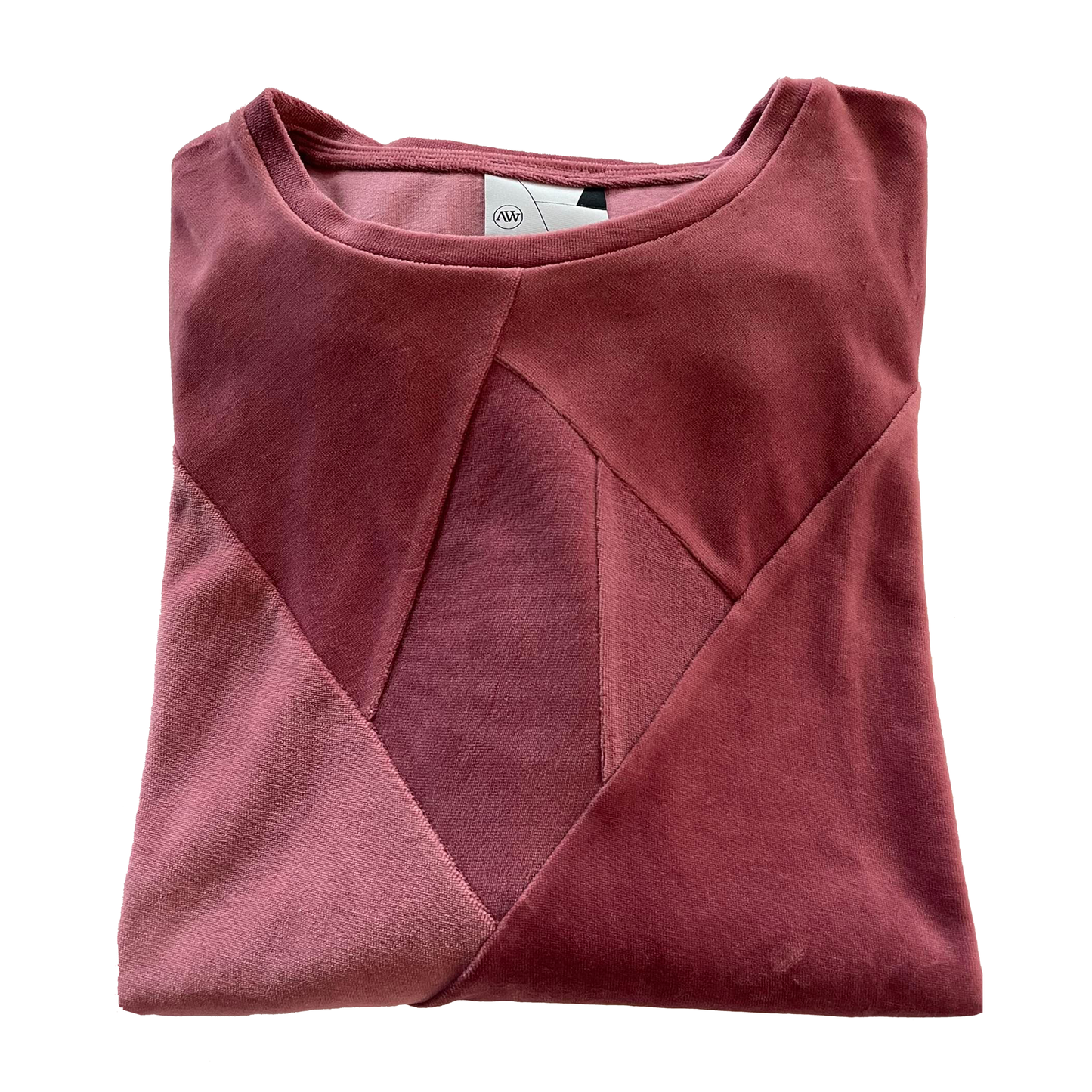 Abelone Wilhelmsen Crystal Sweatshirt VELVET - Raspberry